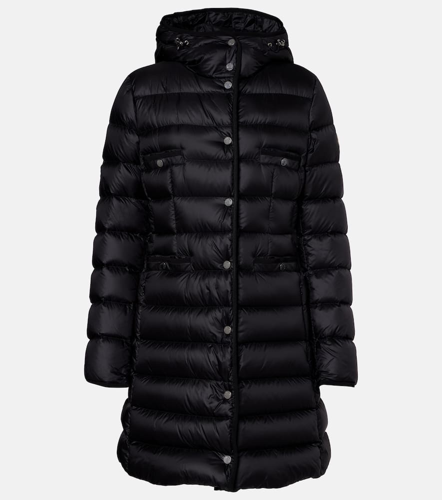 Moncler Hirma Down Coat In Black