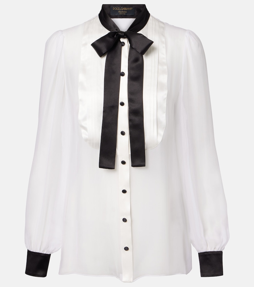 Dolce & Gabbana Sheer silk blouse