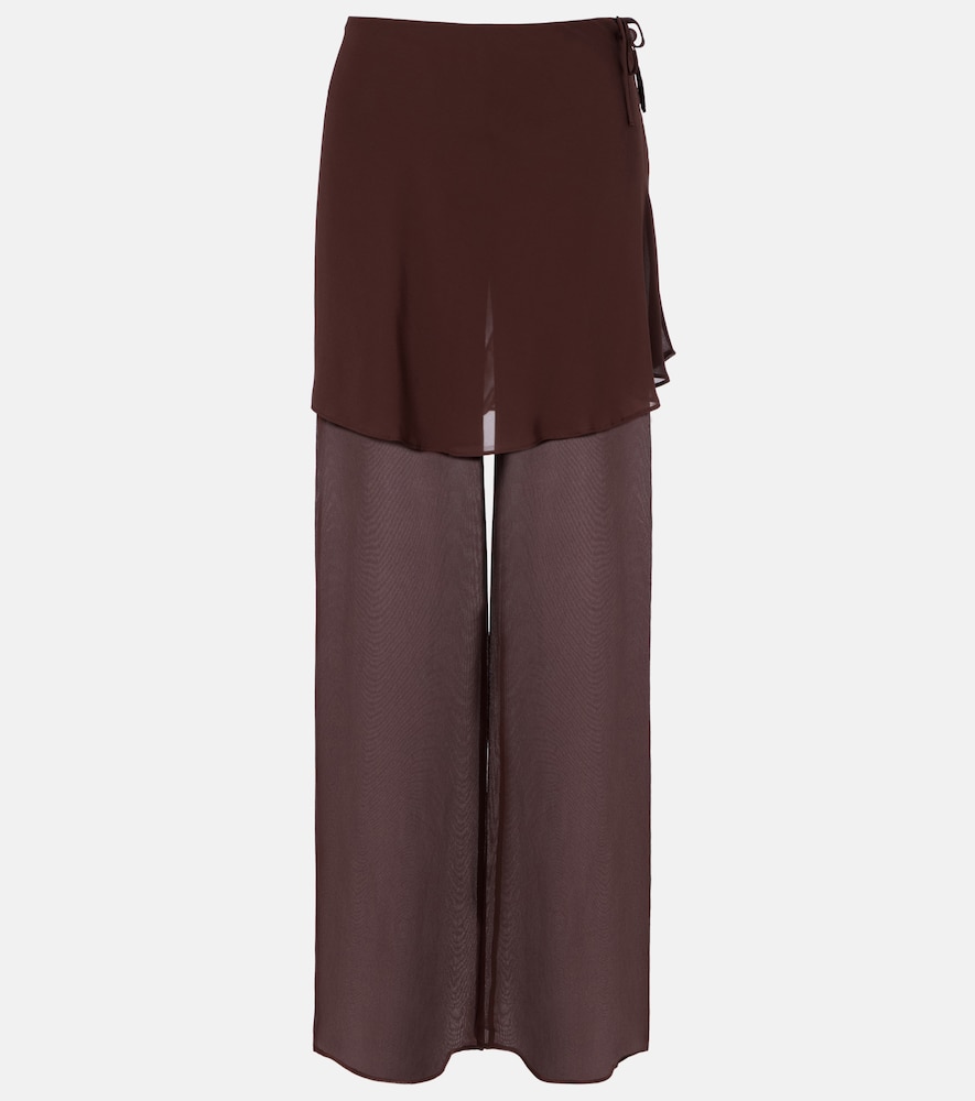 Christopher Esber Pantalon ample en soie 417 €