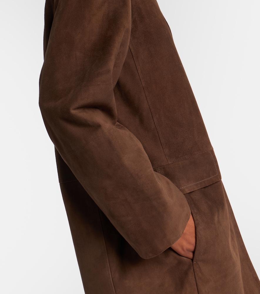  's Max Mara 's Max Mara Ortensia Suede Coat 