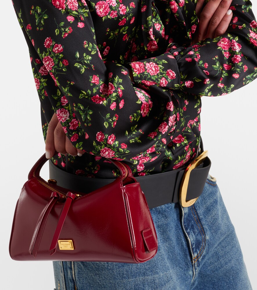 Dolce & Gabbana Vittoria Small leather top-handle bag