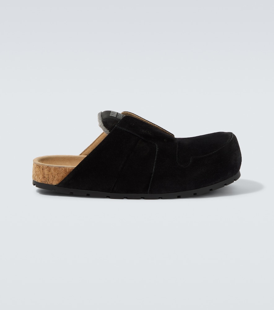 Balenciaga Dumbo suede slides