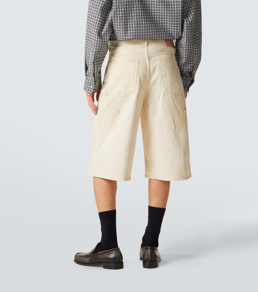  Acne Studios Acne Studios Distressed Denim Bermuda Shorts 