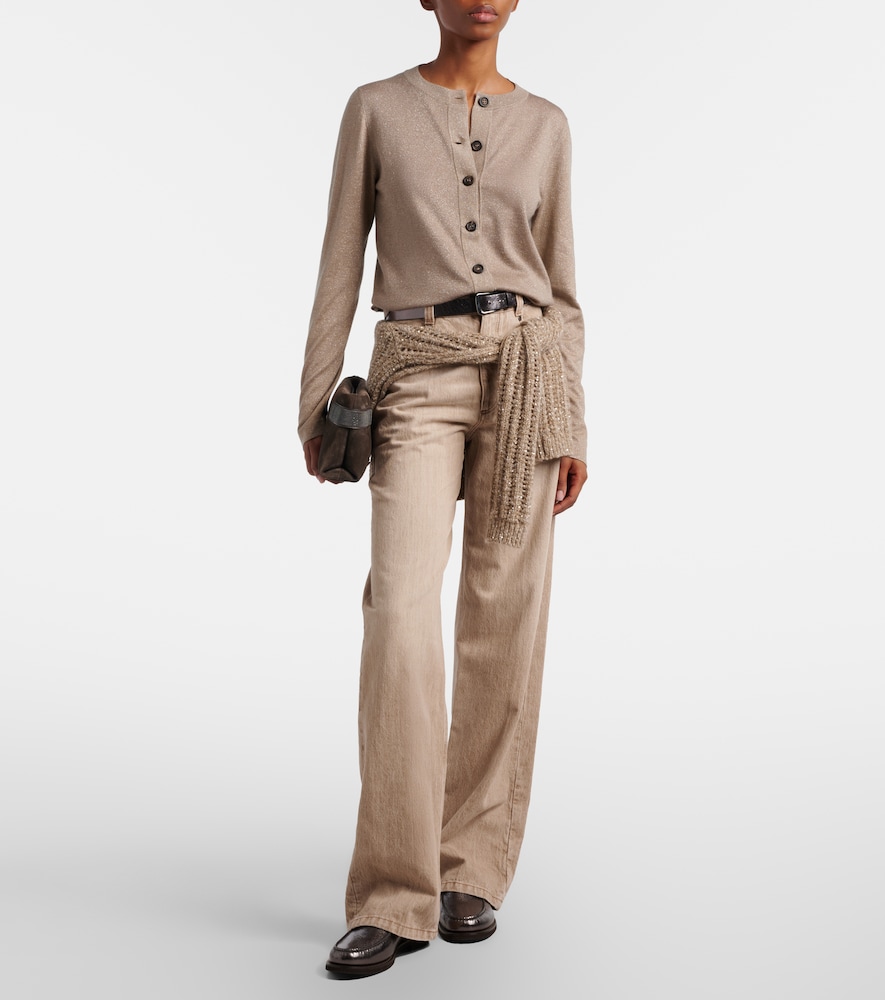  Brunello Cucinelli Brunello Cucinelli Cardigan Aus Aus Einem Kaschmirgemisch 