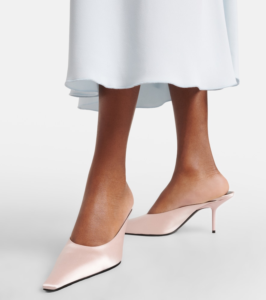 Victoria Beckham Sloan satin mules