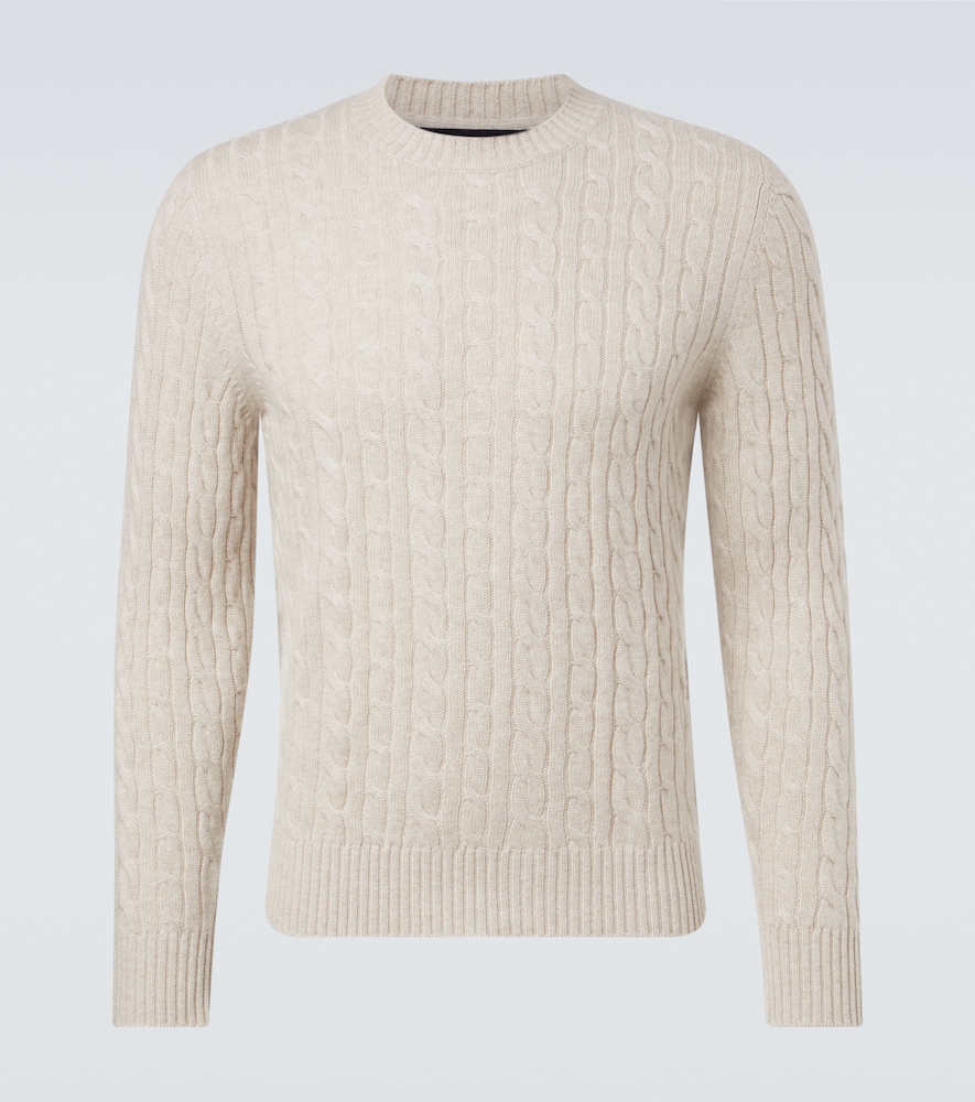 Arch4 Cable-knit cashmere sweater
