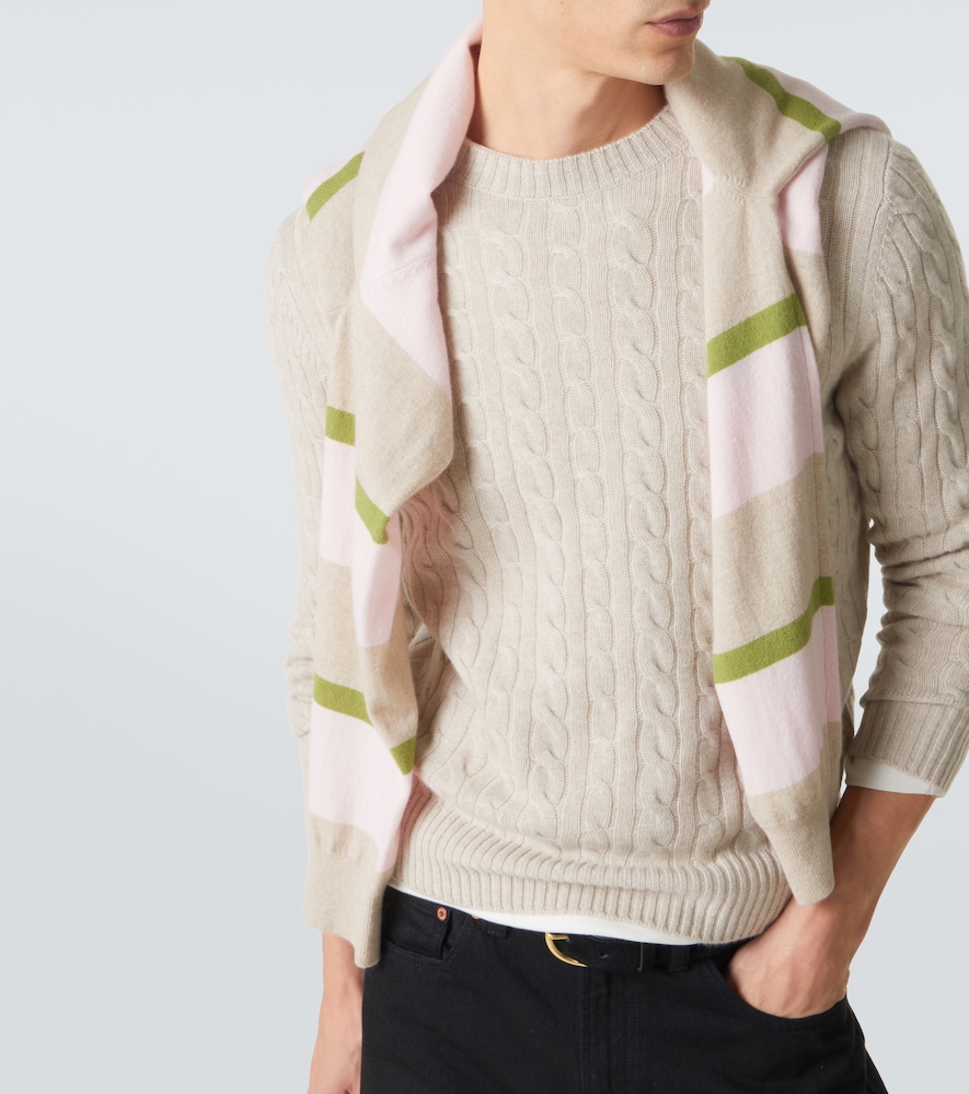  Arch4 Arch4 Cable-knit Cashmere Sweater 