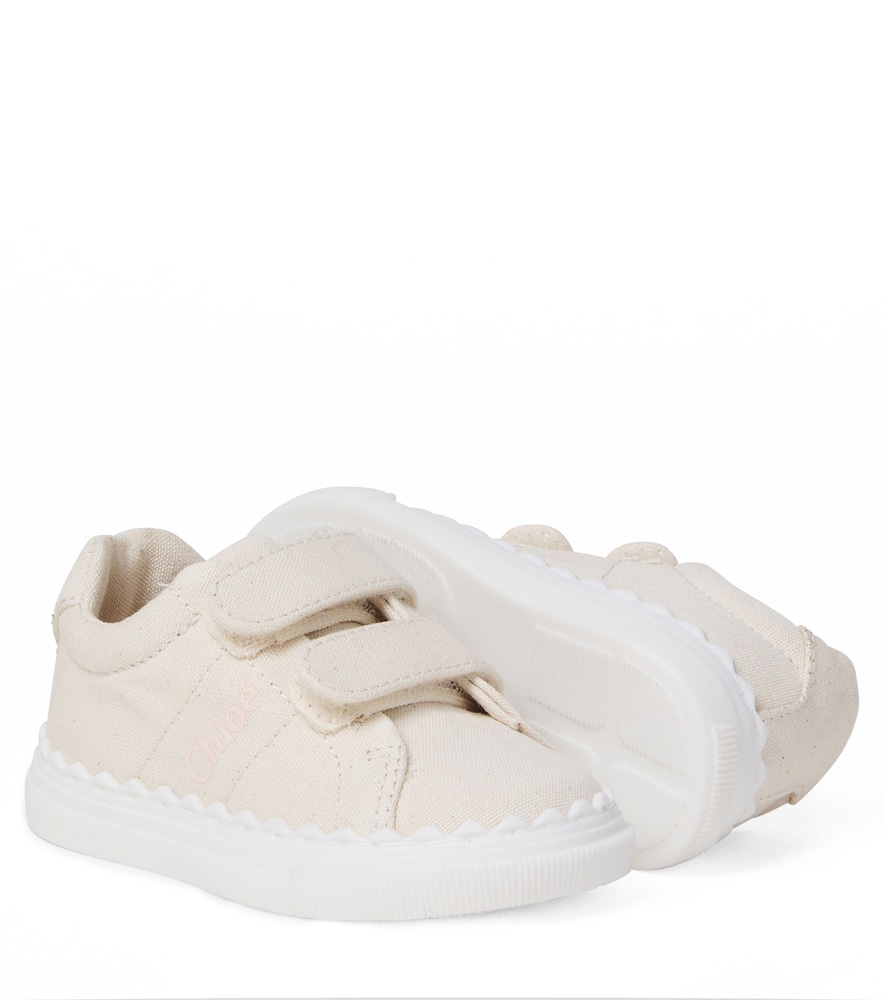  Chloe Kids Chloé Kids Baby Sneakers Aus Canvas 