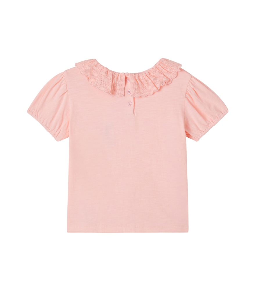  Bonton Bonton Niris Lace-trimmed Cotton T-shirt 