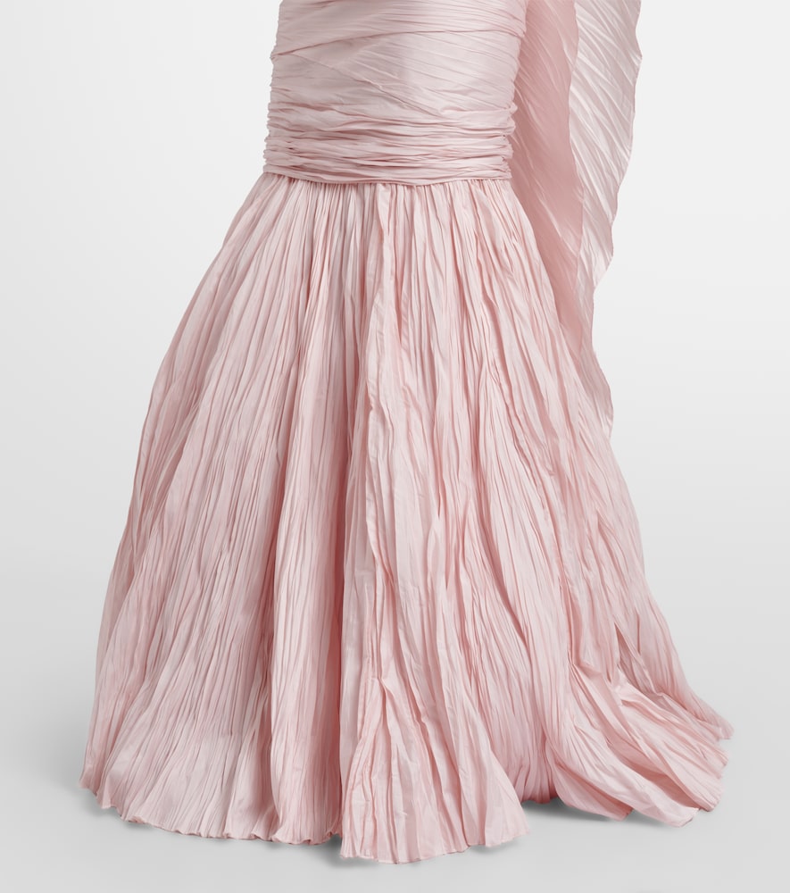  Marmar Halim Marmar Halim Set Aus Bustier-robe Und Cape 
