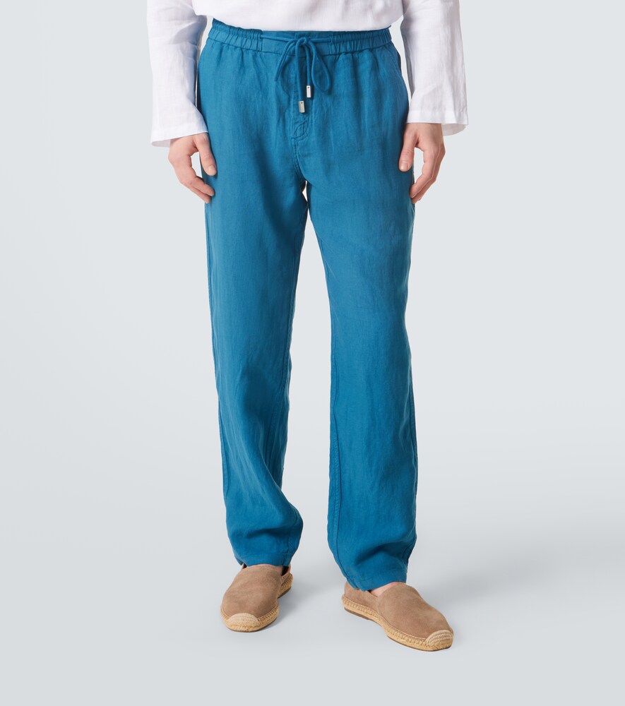  Vilebrequin Vilebrequin Linen Tapered Pants 