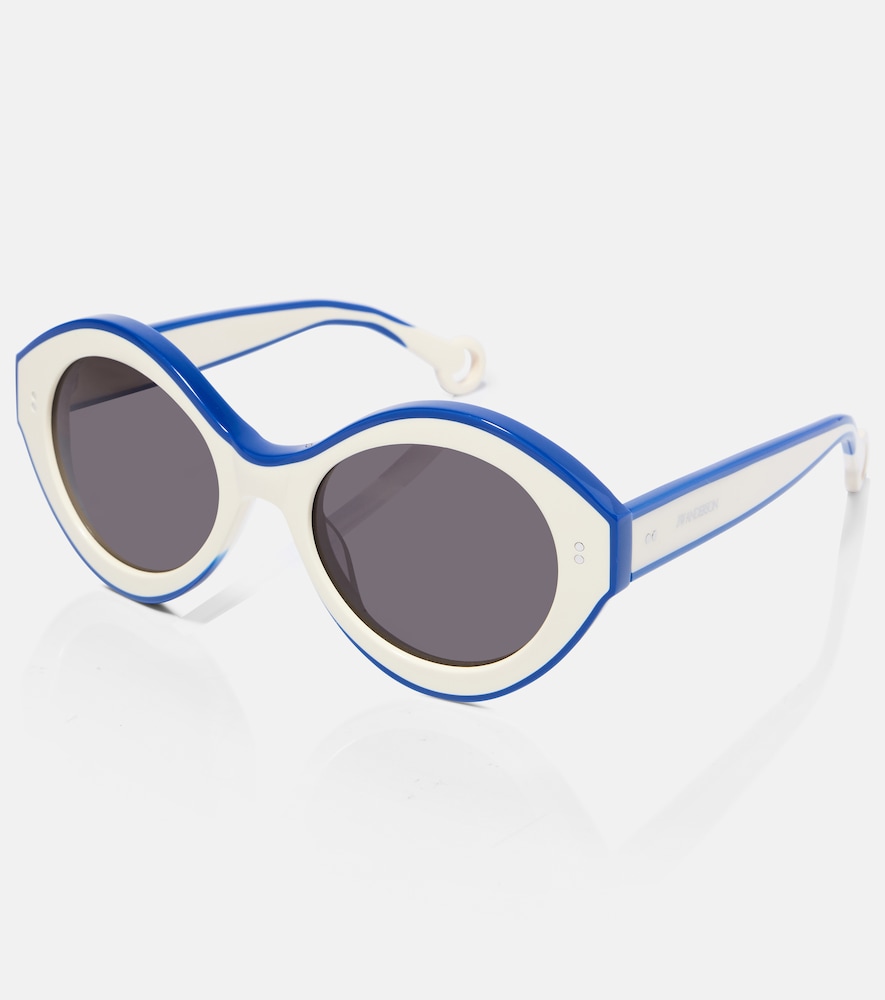  Jw Anderson Jw Anderson Runde Sonnenbrille Bumper 