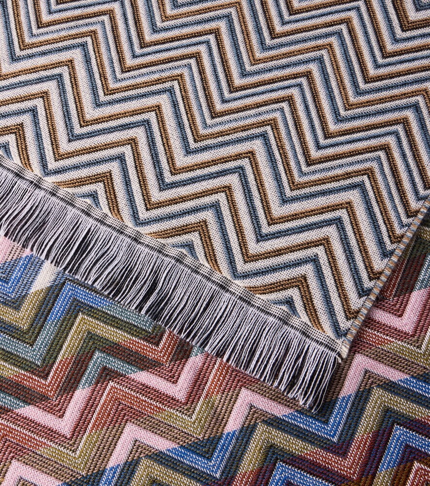 Missoni Missoni Antwan Fringed Wool-blend Throw 