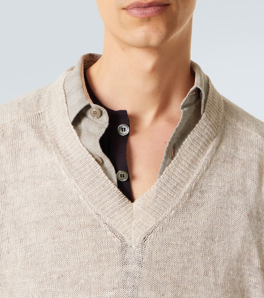  Our Legacy Our Legacy Pullover Rue Aus Leinen Und Baumwolle 