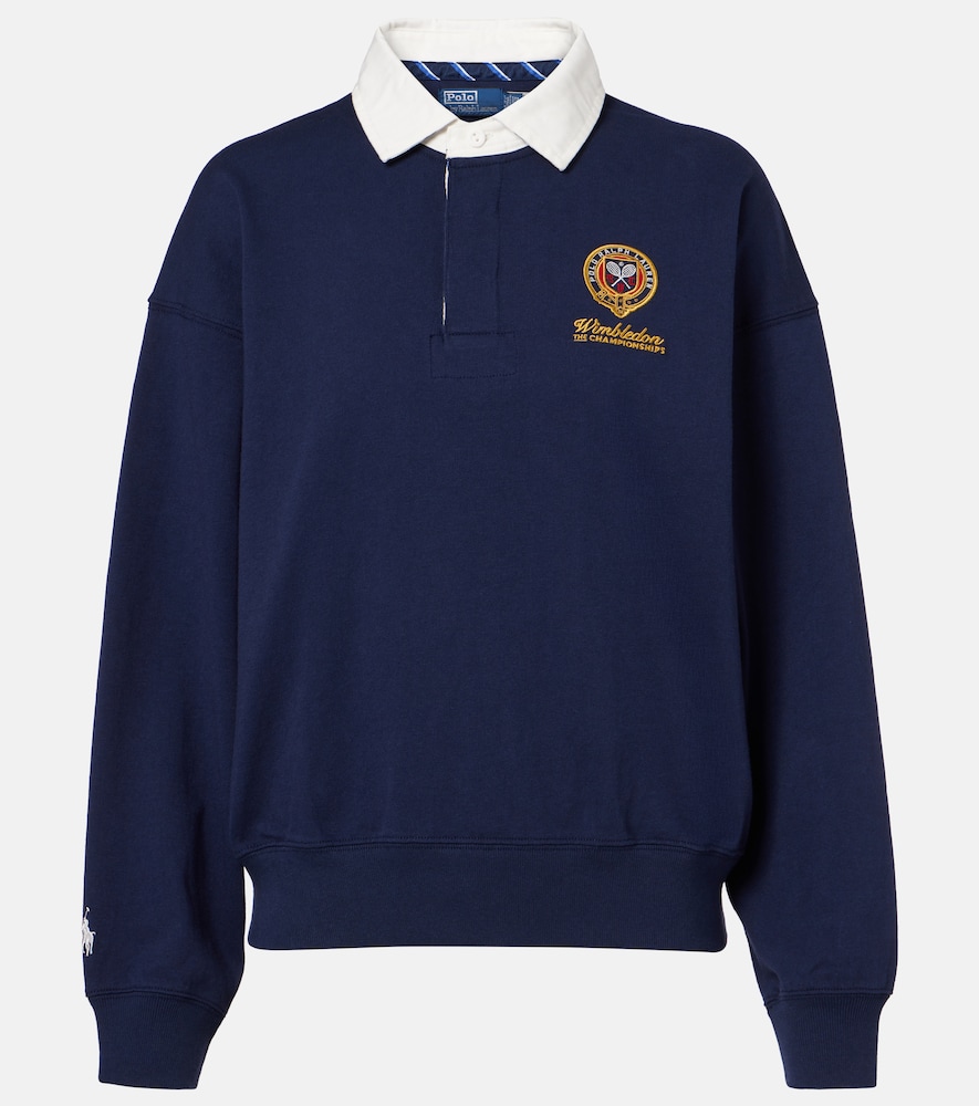 X Wimbledon Sweatshirt aus Baumwolle