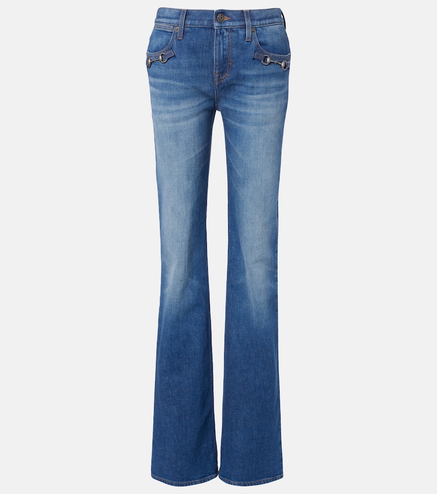 Jeans flared Horsebit