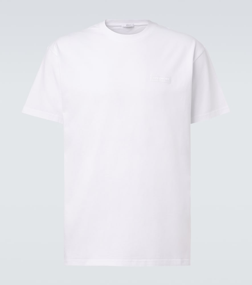 T-Shirt aus Baumwoll-Jersey mit Logo
