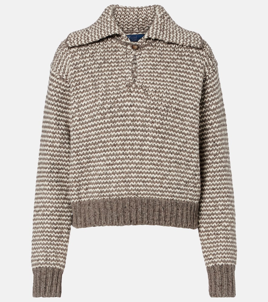 Pullover aus Baumwolle und Wolle
