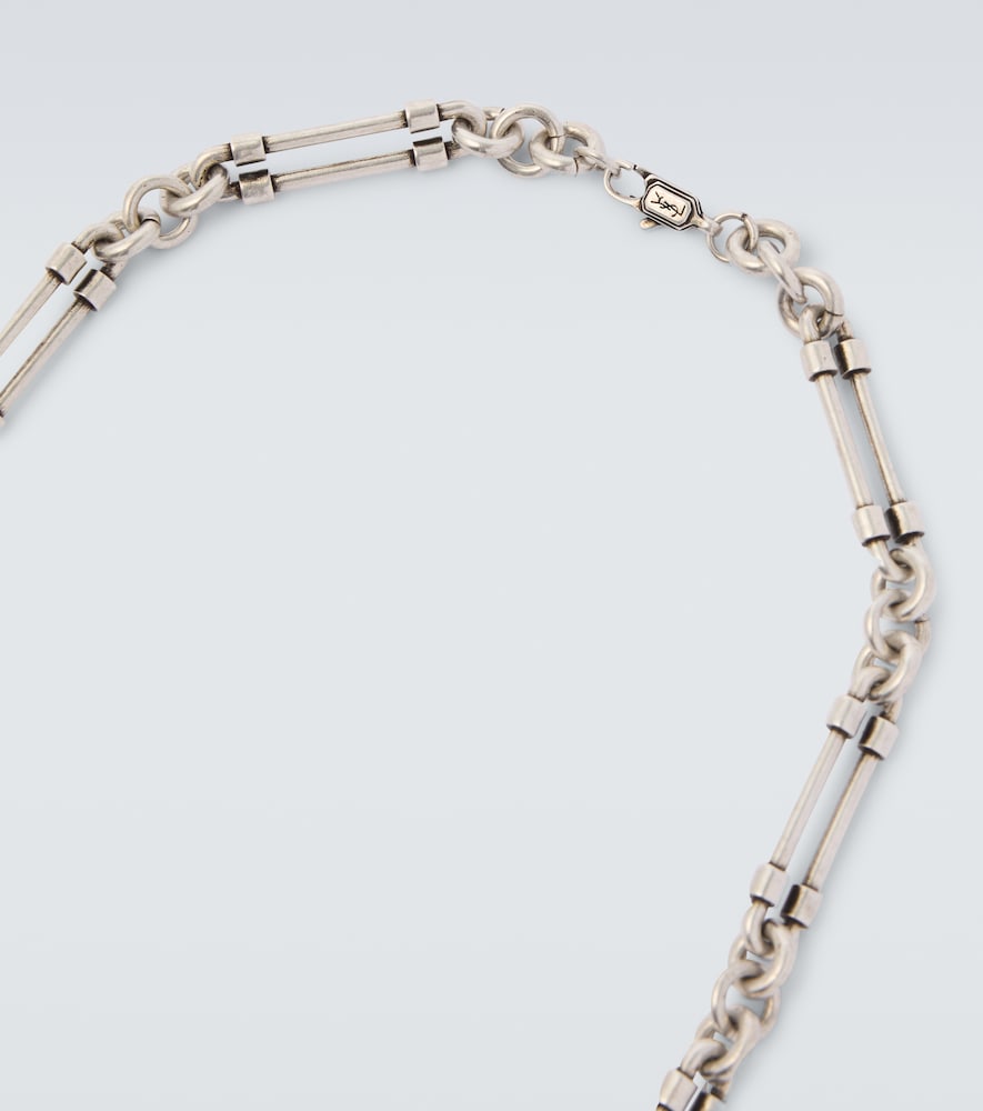  Saint Laurent Saint Laurent Cassandre Chain Necklace 