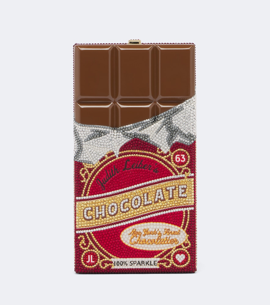 Verzierte Clutch Candy Bar Milk Chocolate