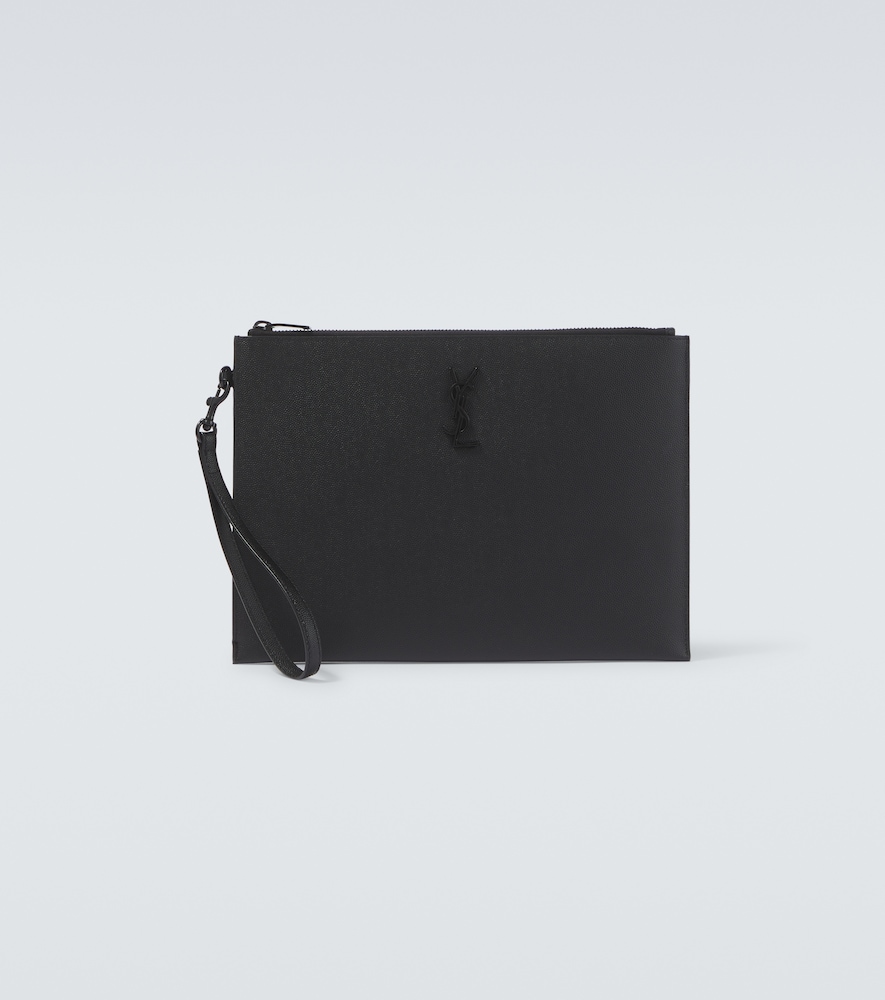 Saint Laurent Saint Laurent Paris leather tablet pouch　サンローラン パリ レザー タブレット ポーチ