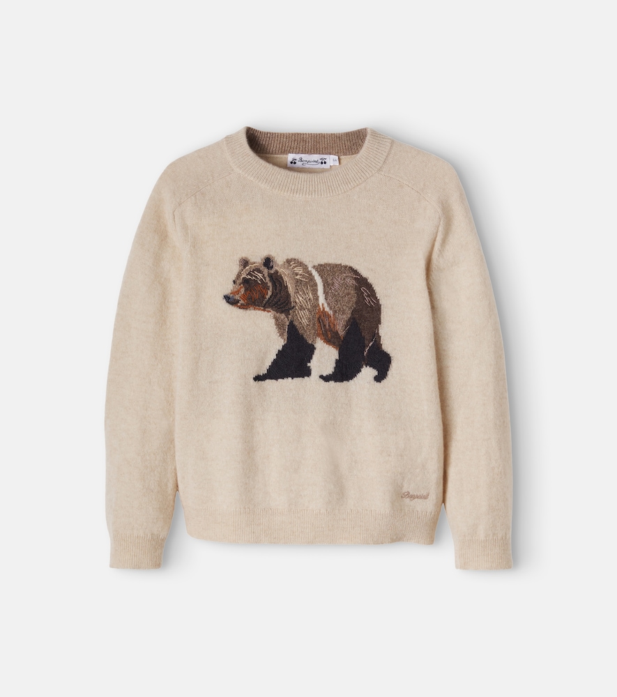 Pullover Berlioz in cashmere a intarsio