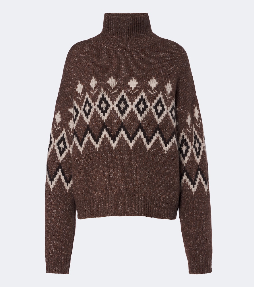 Gudrun Fair Isle Jacquard Cashmere Sweater