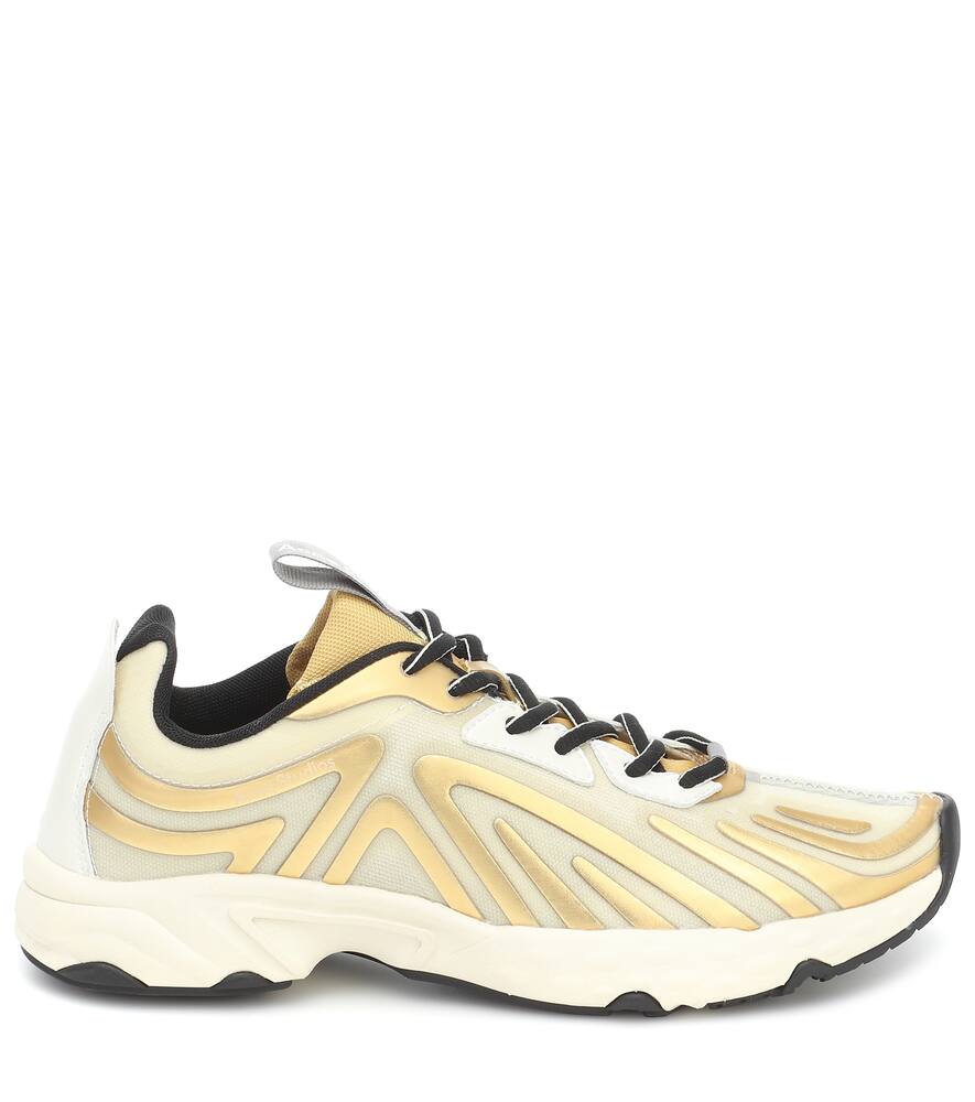 ACNE STUDIOS TRAIL METALLIC SNEAKERS,P00488455