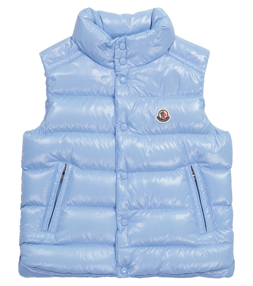 moncler vest blue