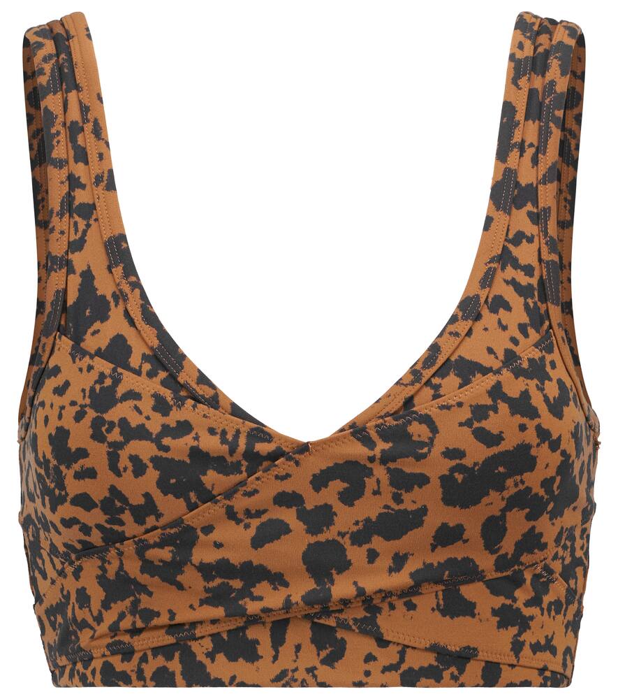 Varley Kellam printed sports bra