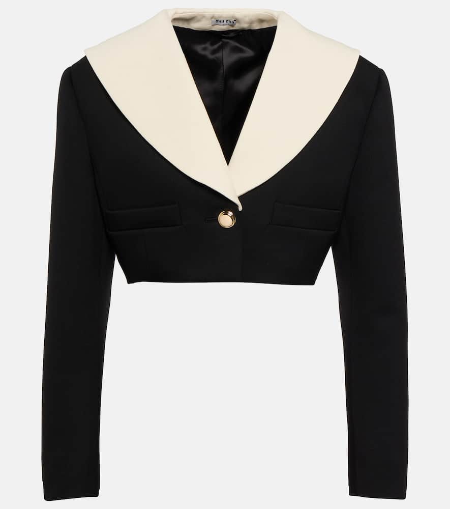 Miu Miu Cropped wool jacket