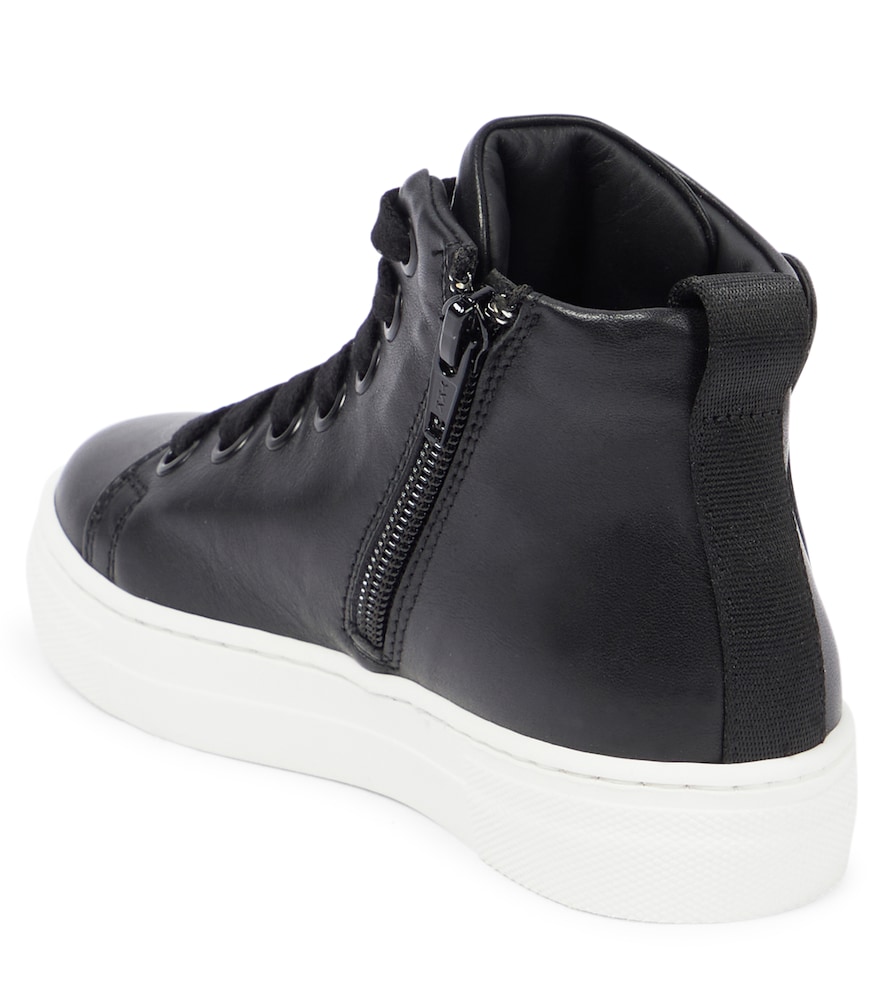  Moschino Kids Moschino Kids High-top Sneakers Aus Leder 