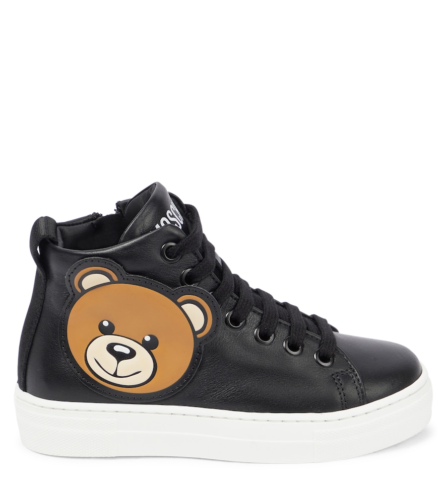  Moschino Kids Moschino Kids High-top Sneakers Aus Leder 