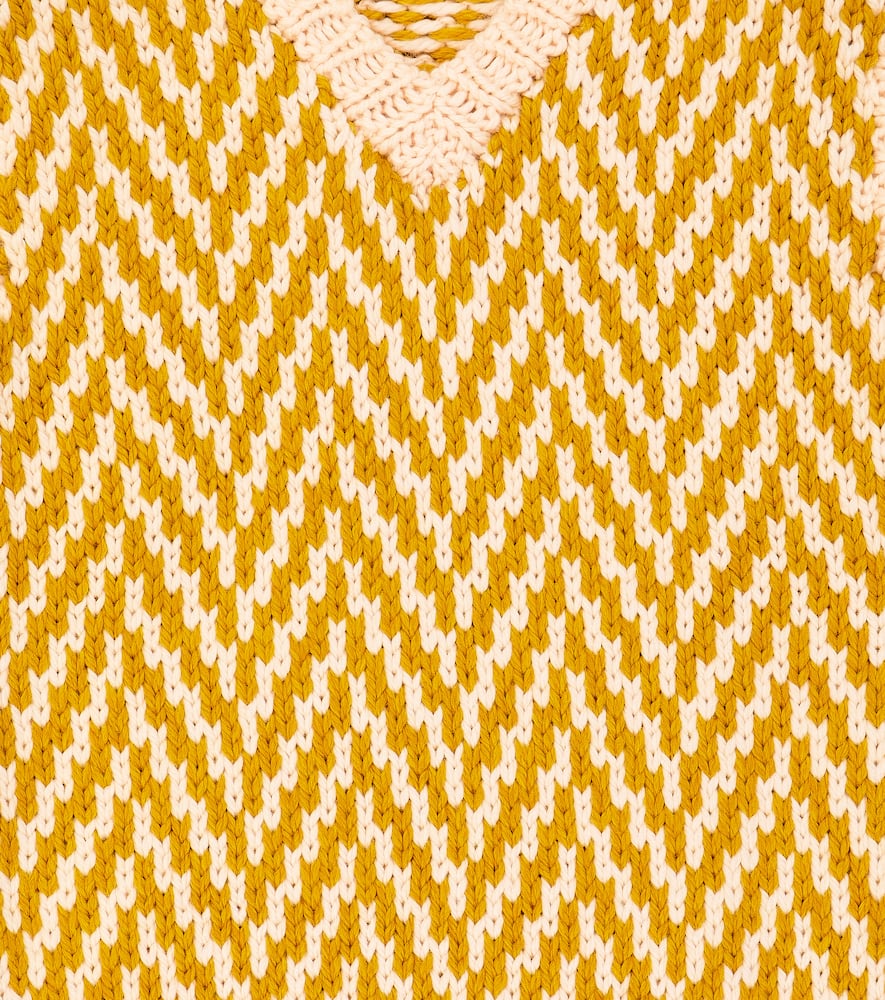 Paade Mode Lugano Wool-blend Sweater Vest In Multicoloured