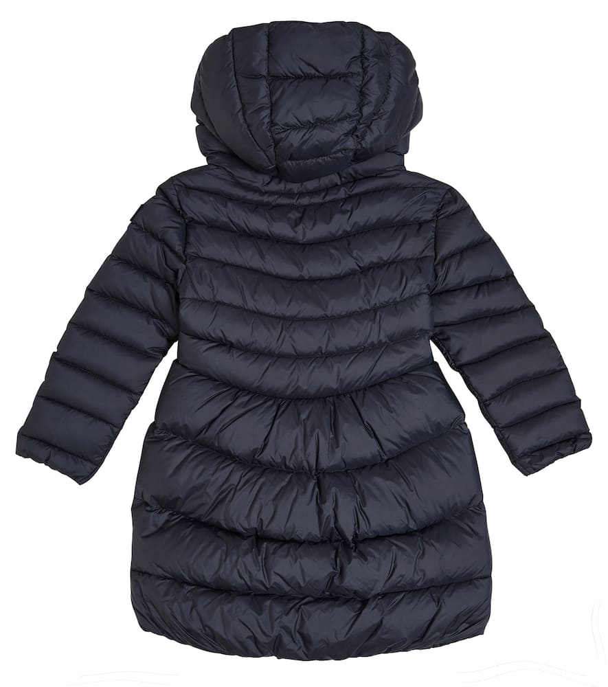 Shop Il Gufo Quilted Down Coat In Blue