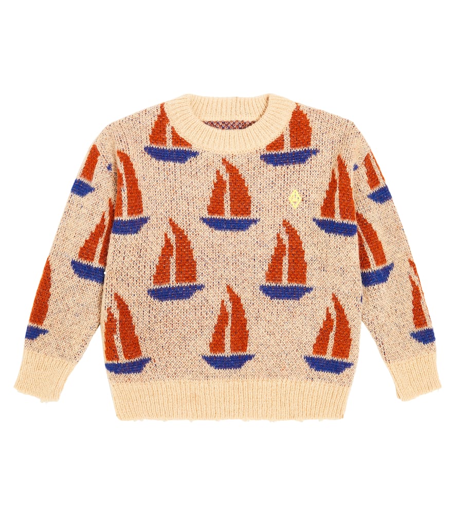 The Animals Observatory Bull Sweater In Multicoloured
