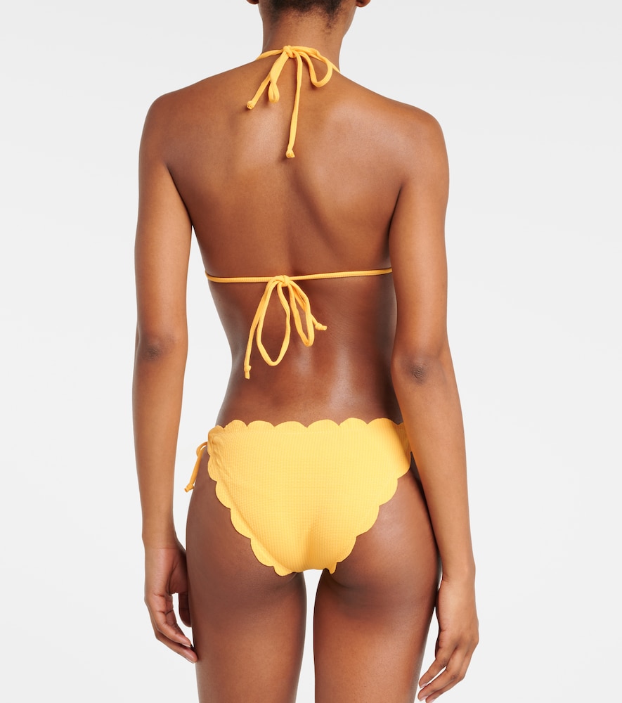  Marysia Marysia Broadway Scalloped Triangle Bikini Top 