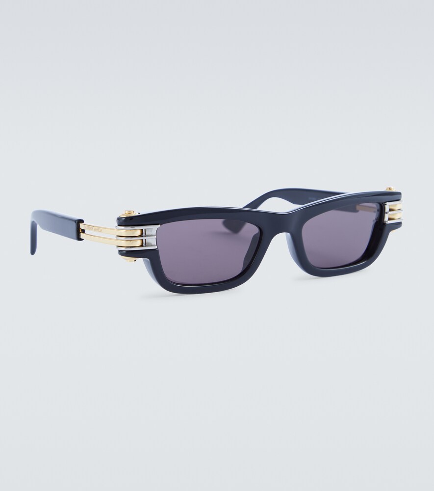  Bottega Veneta Bottega Veneta Bolt Rectangular Sunglasses 