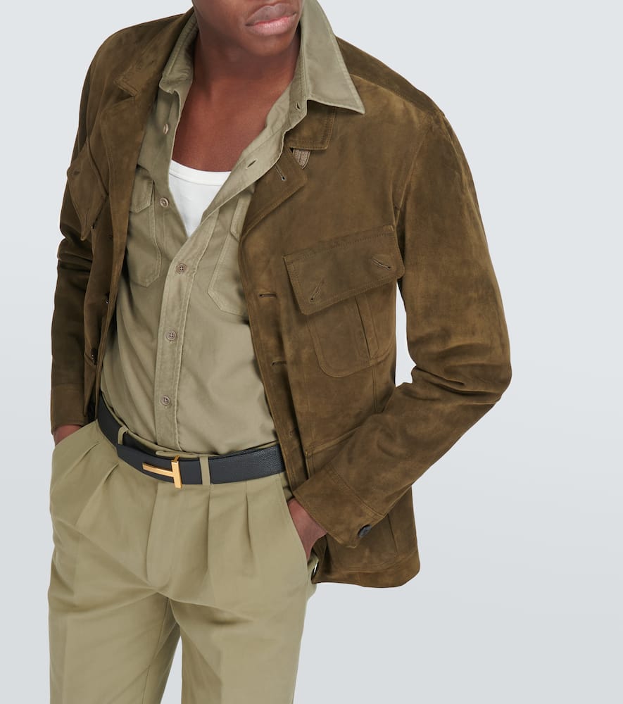 Tom Ford Cotton Shirt In Green