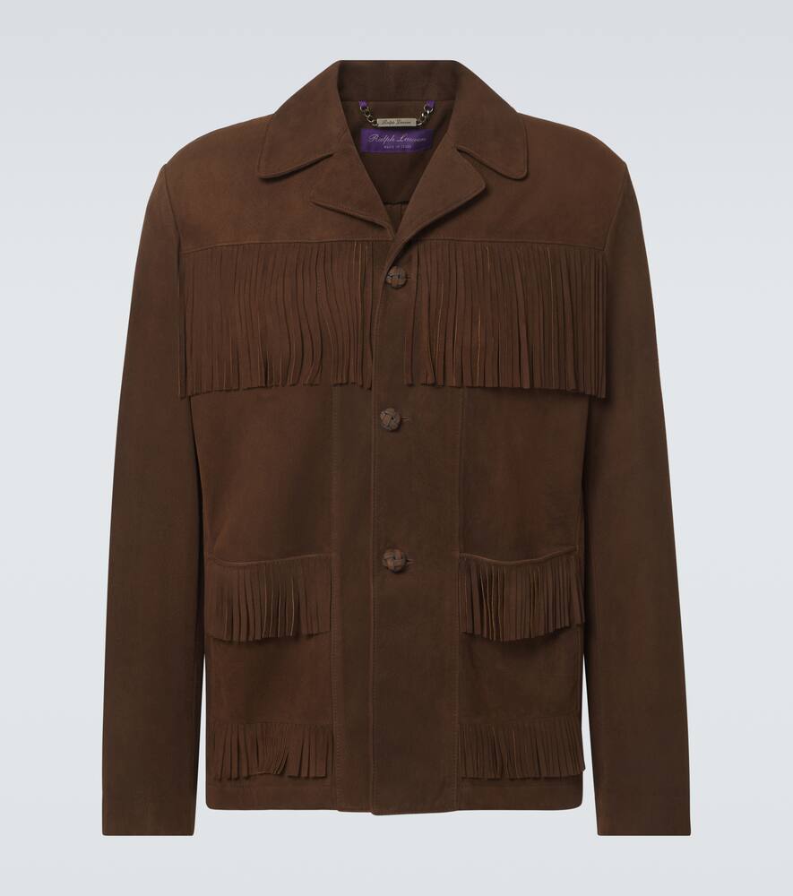 Ralph Lauren Purple Label Fringed suede jacket