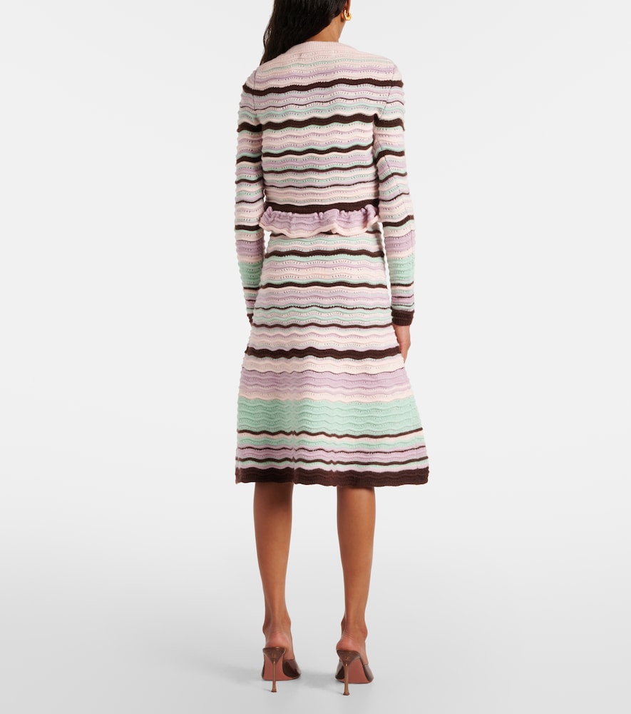 Striped Midi