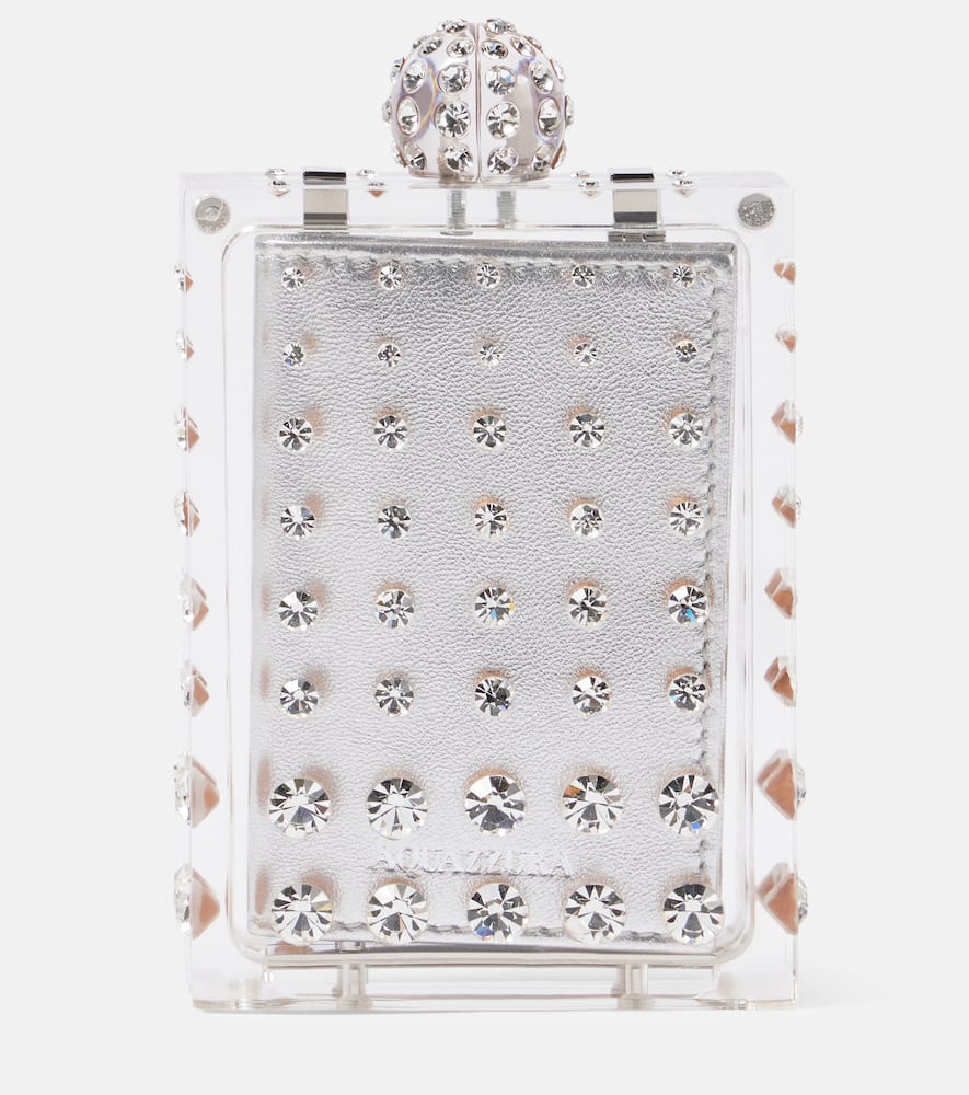 Tequila Mini crystal-embellished clutch