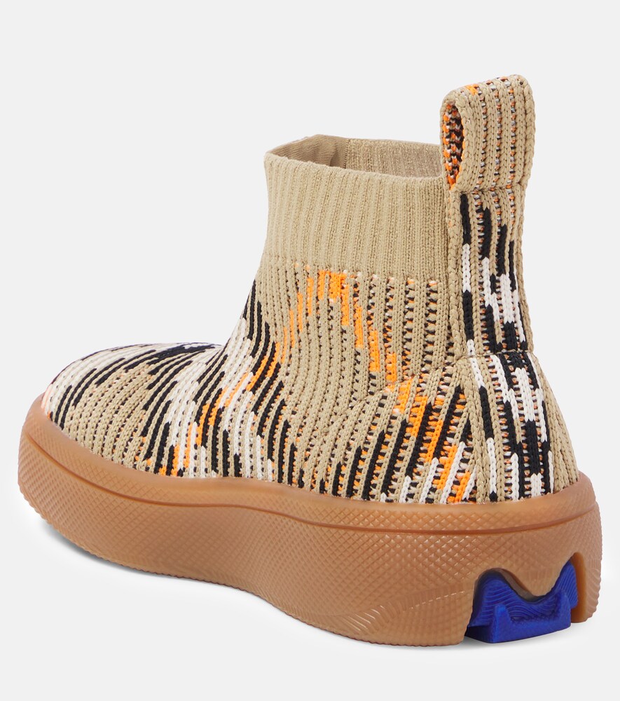  Burberry Kids Burberry Kids Botines Con Burberry Check 