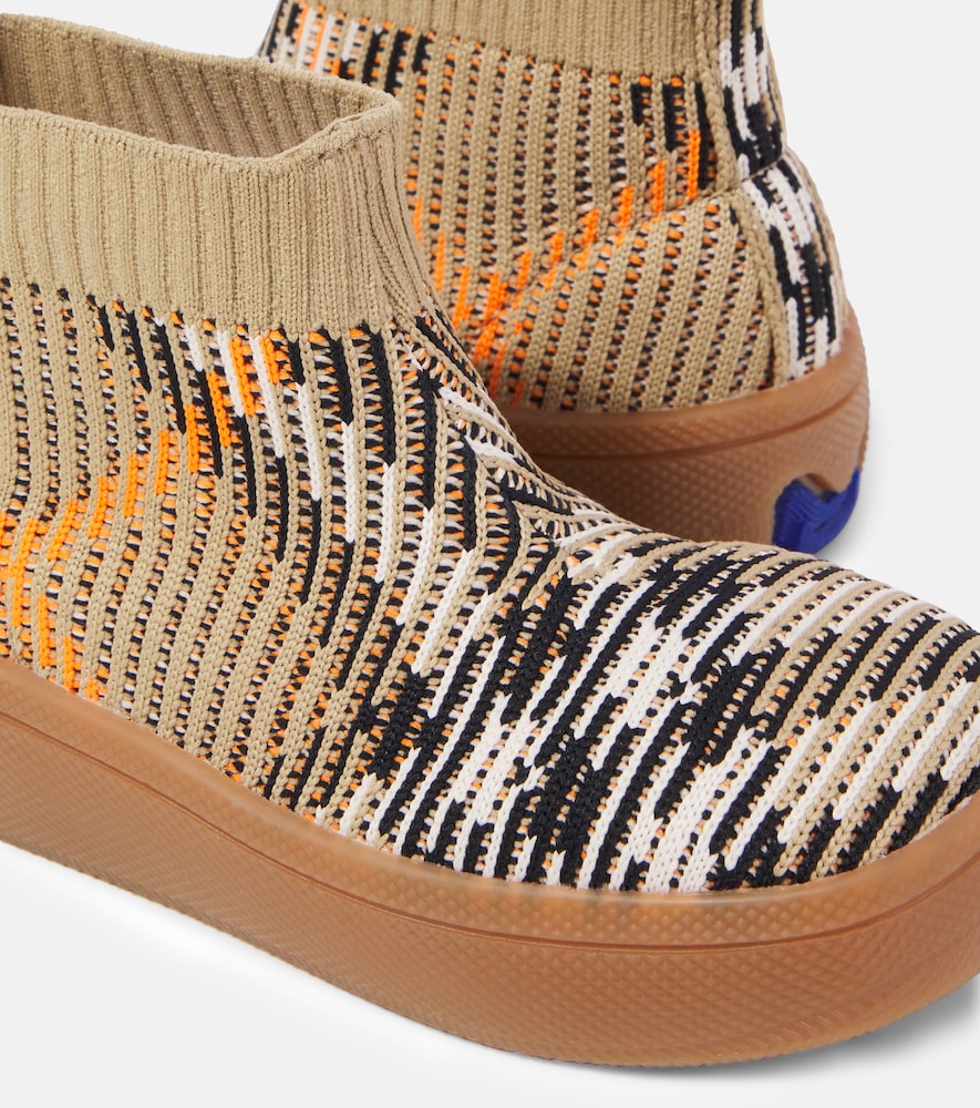  Burberry Kids Burberry Kids Botines Con Burberry Check 