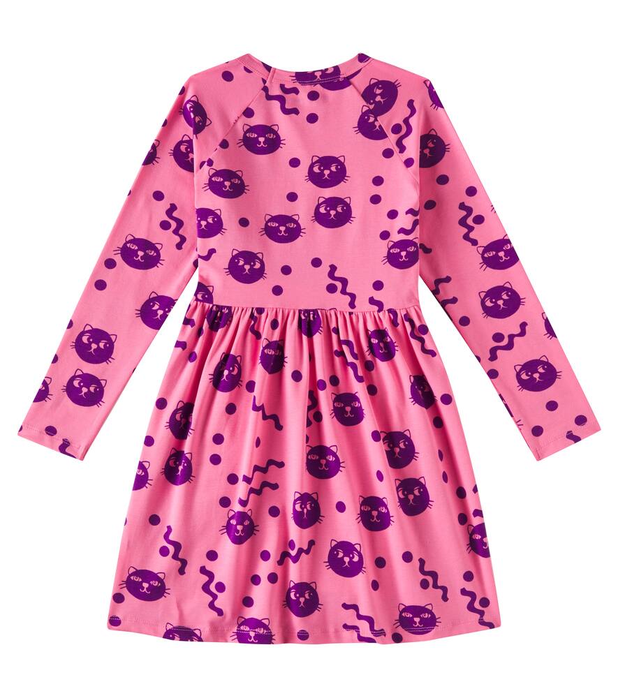 Mini Rodini Printed Dress In Pink
