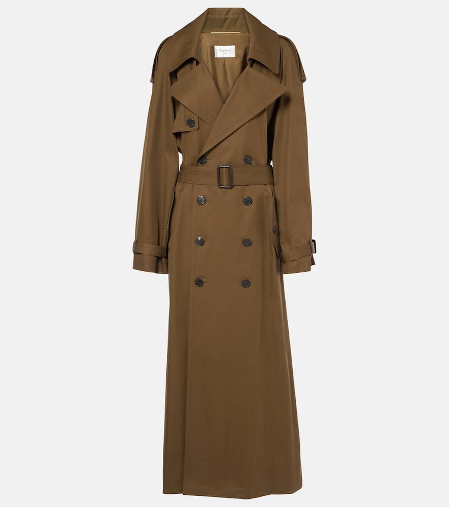 Cotton trench coat