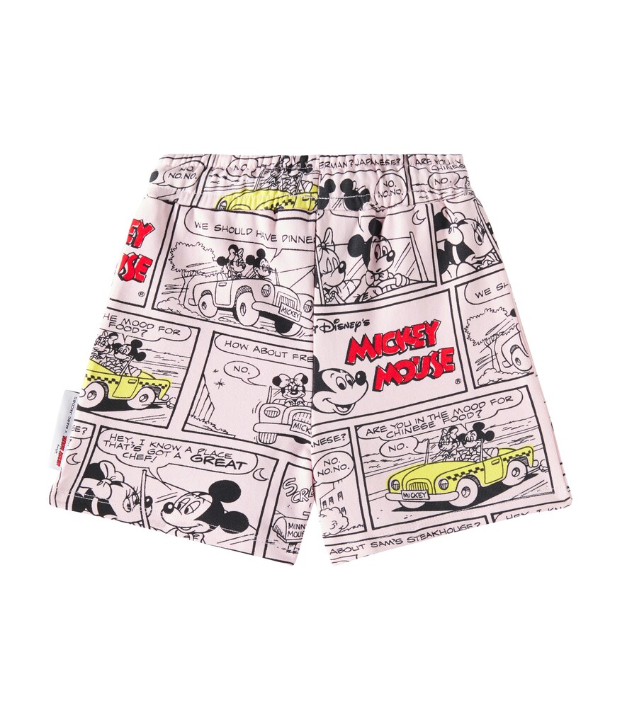  Marc Jacobs Kids Marc Jacobs Kids X Disneyâ® Printed Cotton Jersey Shorts 