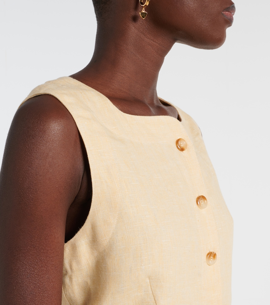  Posse Posse Emma Linen Minidress 