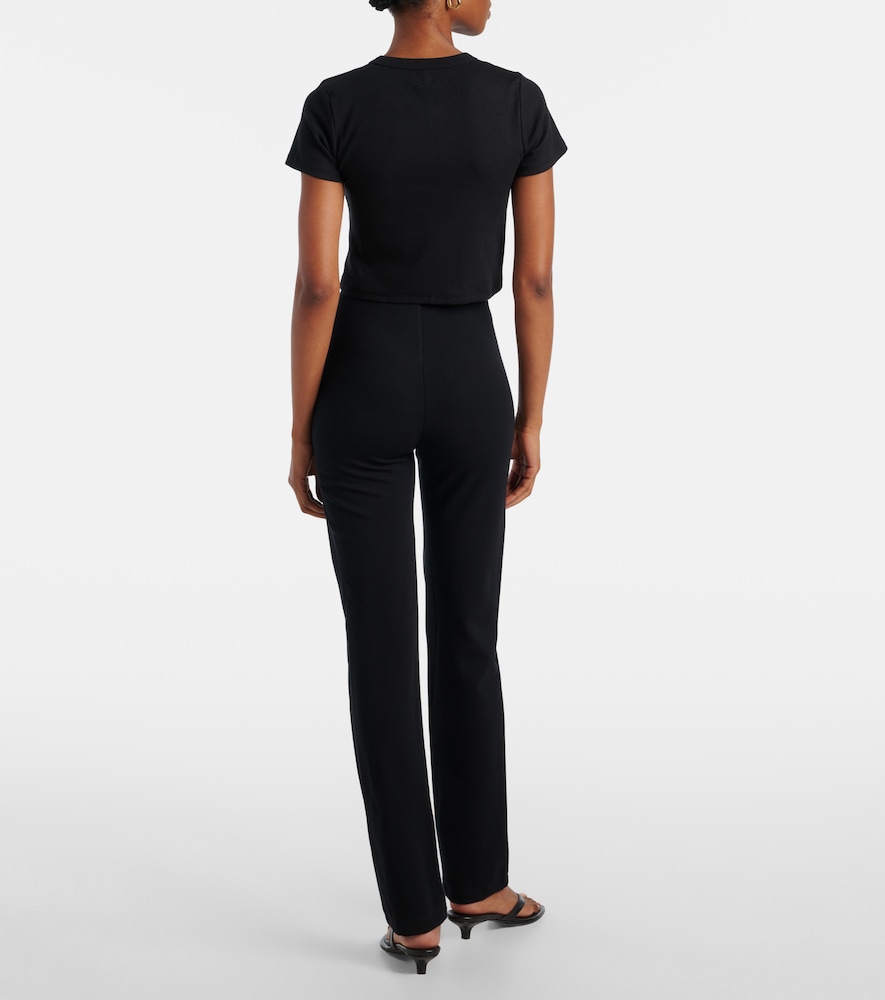  Leset Leset Cropped-top Kelly Aus Einem Baumwollgemisch 