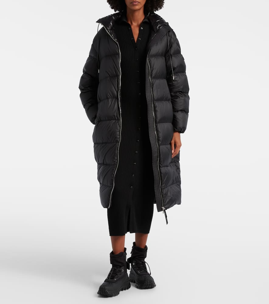 Moncler Genius Thiol Down Coat In Black